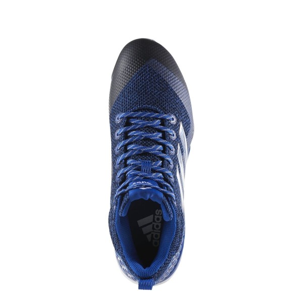 Adidas Power Alley 5 Mid Blue Men Baseball Cleats