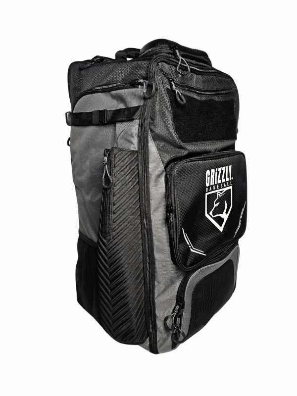 Grizzly Wheeled Catcher Baseball Backpack