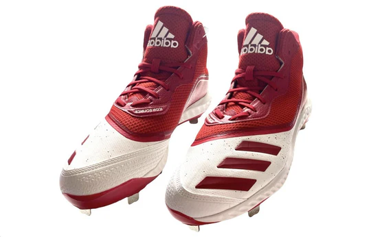Męskie buty baseballowe Adidas Icon 5 Bounce Mid Red