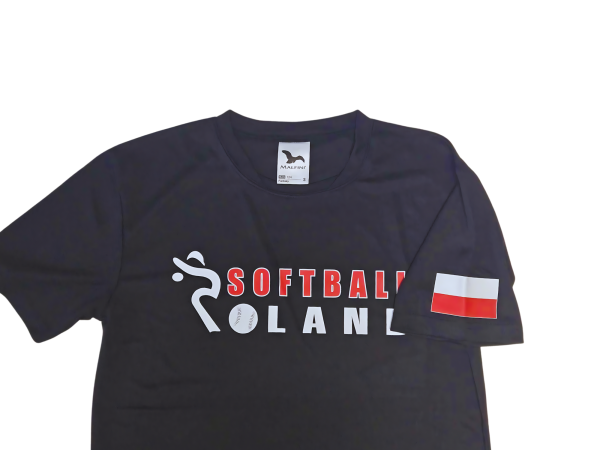 Męska Koszulka Softball Poland