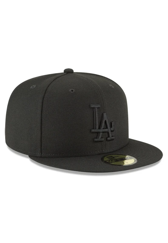 Czapka z daszkiem New Era Los Angelers Dodgers 59FIFTY Black Full Cap