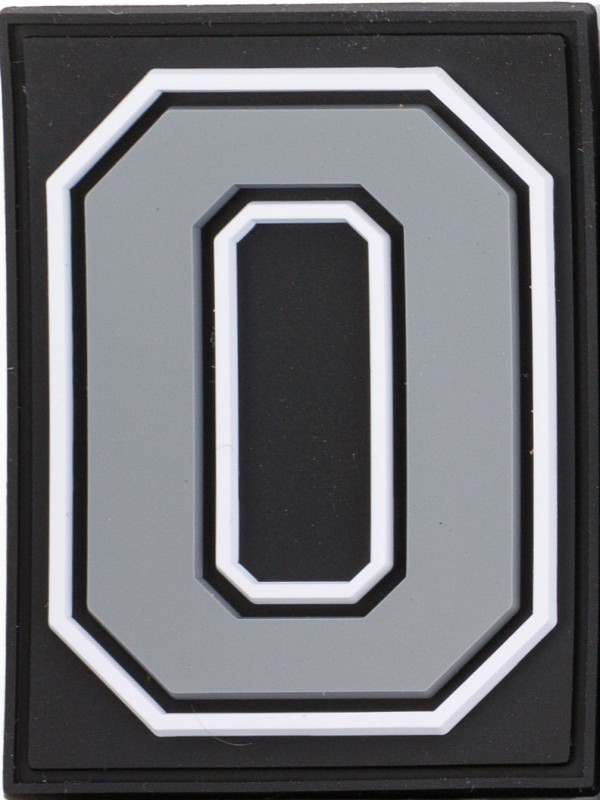Grey Velcro Numbers for Grizzly Baseball backpacks/bags
