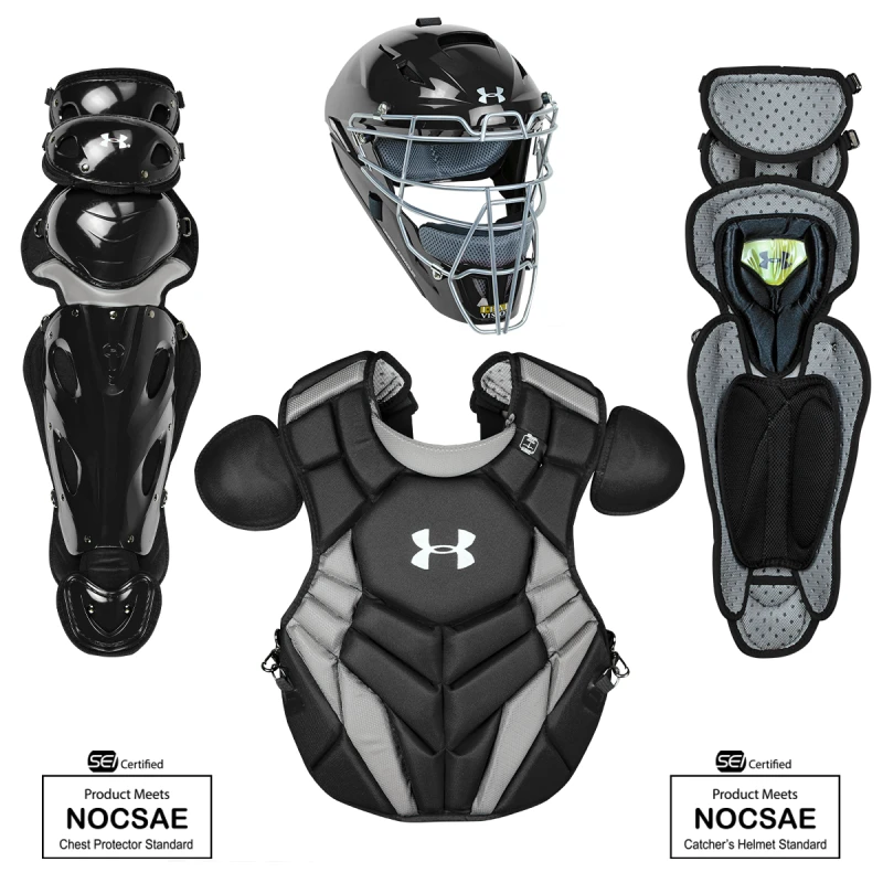 Zestaw łapacza Under Armour Pro 4 Series Catching Kit / wiek 9-12