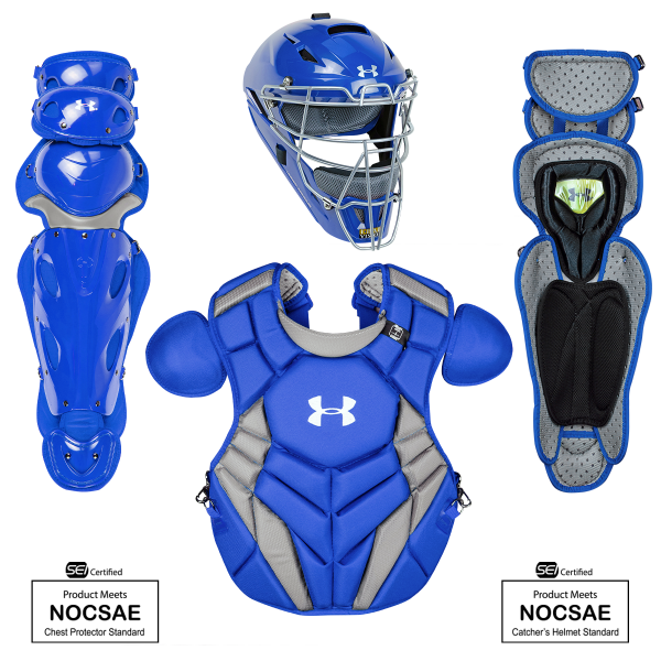 Zestaw łapacza Under Armour Pro 4 Series Catching Kit / wiek 9-12