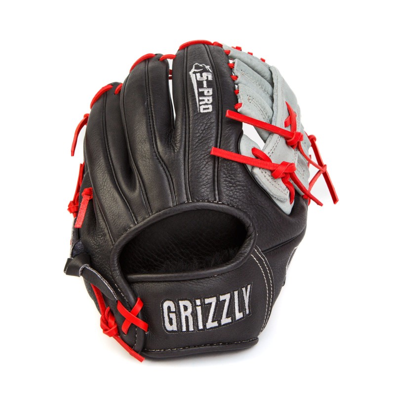 Rękawica baseballowa Grizzly S-Pro 11.75" Infield Black/Grey