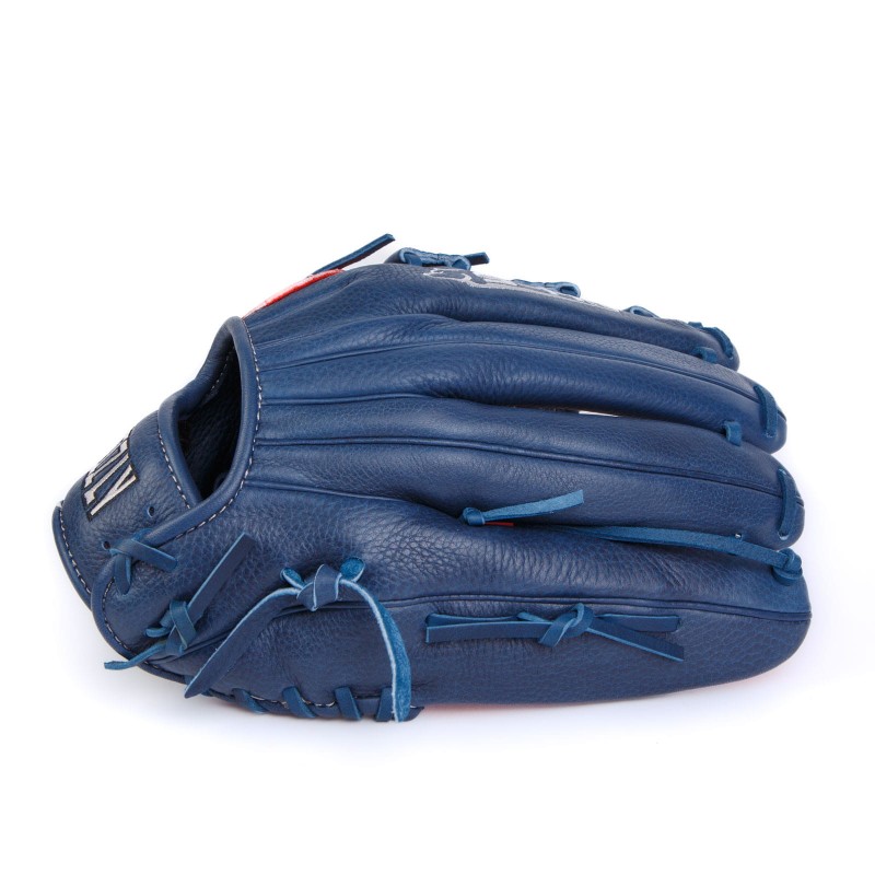 Grizzly S-Pro 12.5 inch Outfield Baseball Glove Navy/Red