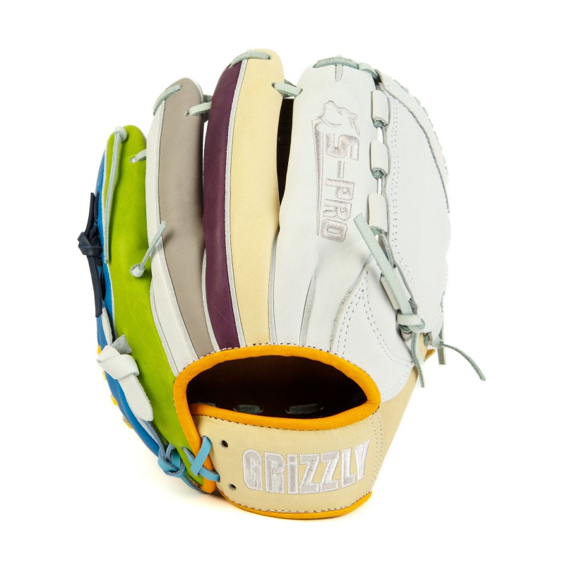 Grizzly S-Pro ColorStrike 11.5" White Softball Glove