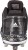 Męskie buty baseballowe Adidas Power Alley 2 Black