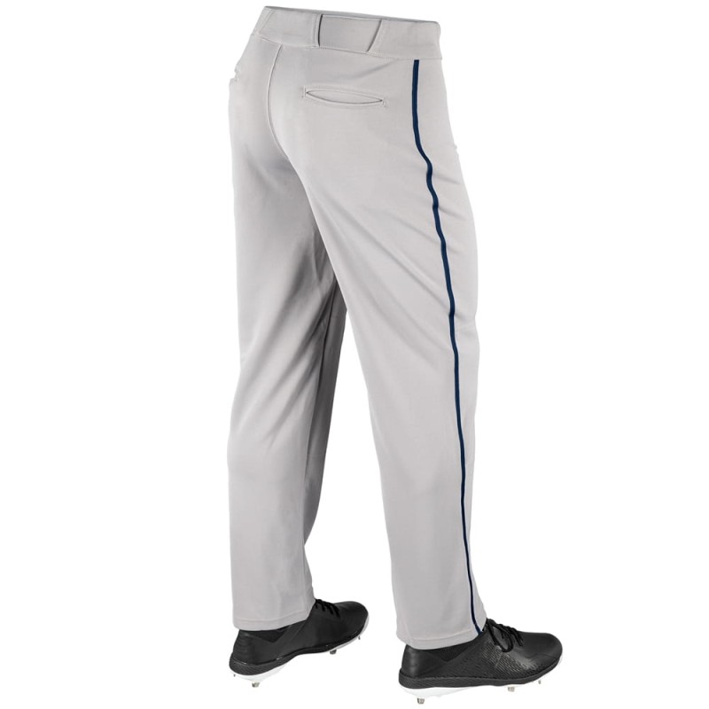Champro MVP Open Bottom Pant W/Braid Grey/Navy