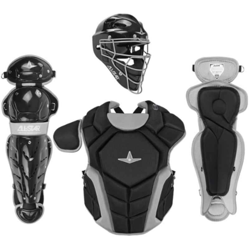 All Star Top Star Series Catchers Kit 12-16 Y black