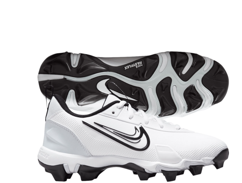 Buty baseballowe dla dzieci Nike Force Trout 9 Keystone Biały/Czarny
