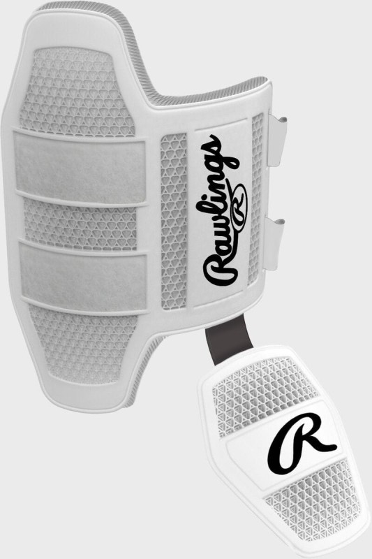 RLEGGUARD Rawlings Batters Youth Leg Guard White