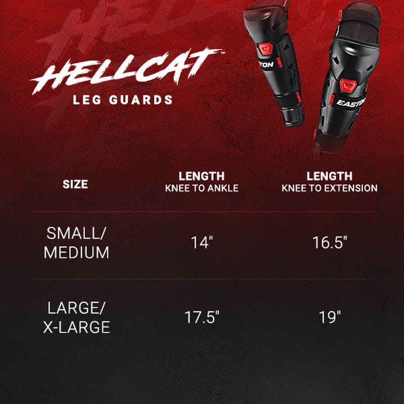 Nagolenniki Ochronne Easton Hellcat Slowpitch Fielding Leg Guards