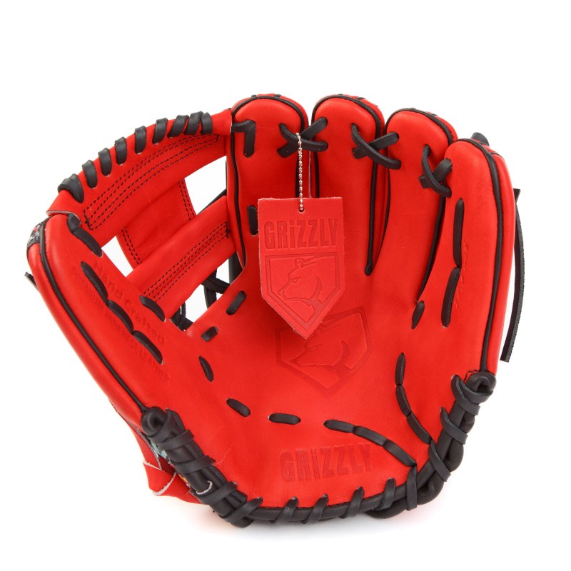 Rękawica baseballowa Grizzly G-Elite 11.5" Infield / Inca Red
