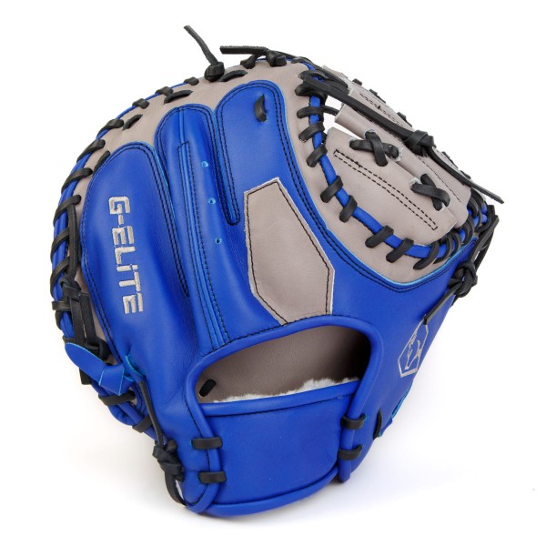 Rękawica baseballowa Łapacza Grizzly G-Elite 33.5" Catcher's Mitt / Blue Shadow