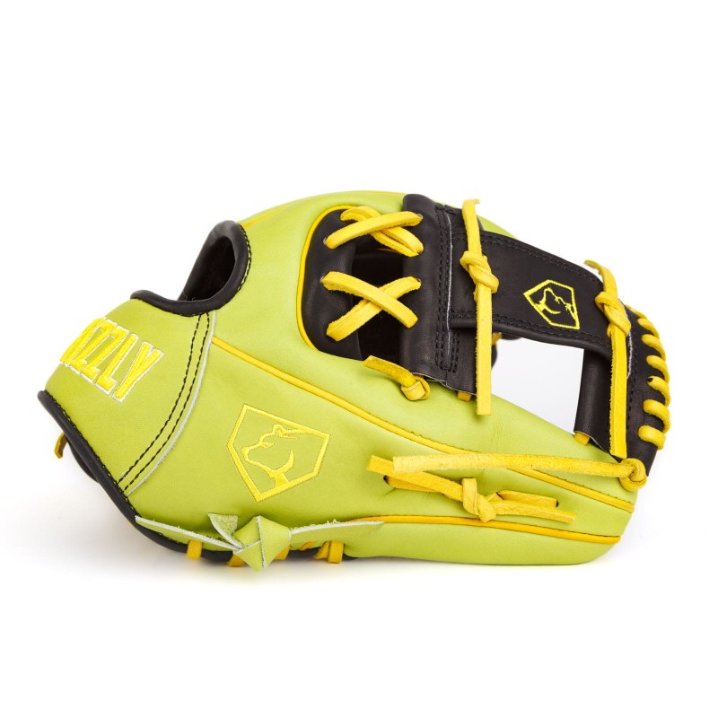 Rękawica baseballowa Grizzly G-Elite 11.75" Infield / Lime