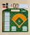 Tablica dla Trenera Grizzly Baseball Coach's Board