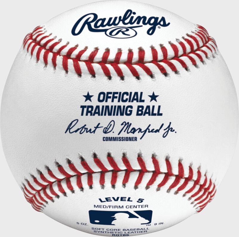 Piłka Baseballowa dla Dzieci Rawlings Official League Level 5 Training Baseballs (7-10 y)