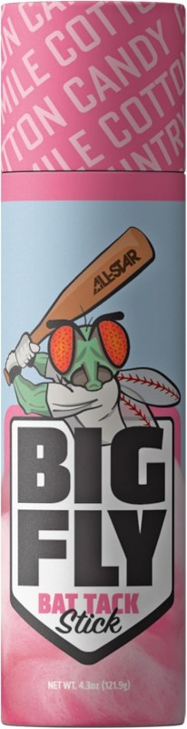 All-Star Big Fly Scented Bat Tack Stick Candy Cotton