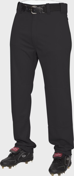 BP31SR Rawlings Semi-Relaxed Youth Baseball Pants Black