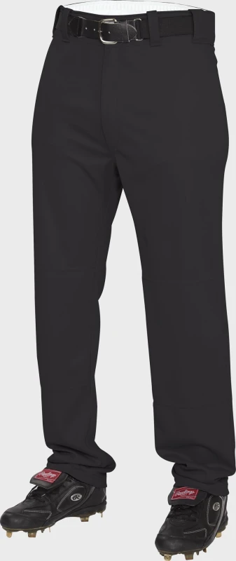 BP31SR Rawlings Semi-Relaxed Youth Baseball Pants Black