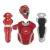 All Star Top Star Series Catchers Kit 12-16 Y scarlet