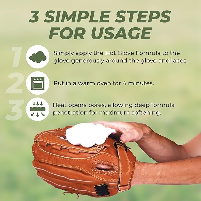 Hot Glove – preparat do pielęgnacji i zmiękczania nowych rękawic baseballowych
