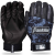Franklin Digitek Youth Batting Gloves Grey/Black