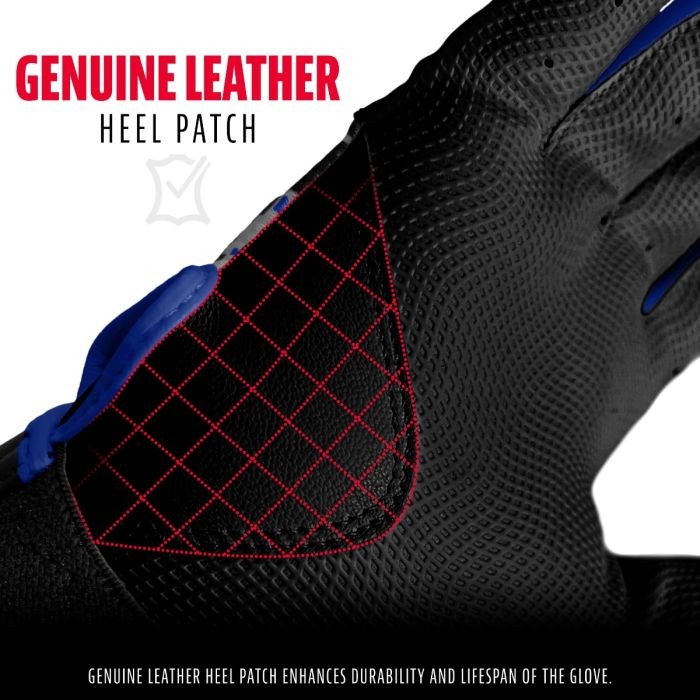 Rękawiczki baseballowe do odbijania dla dorosłych Franklin Digitek