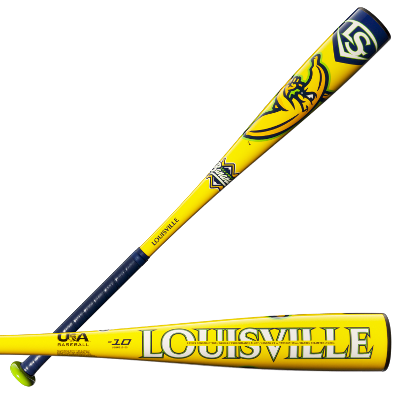 WBL4090010 Kij baseballowy dla dzieci/młodzieży 2025 Louisville Slugger Savannah Bananas (-10) USA