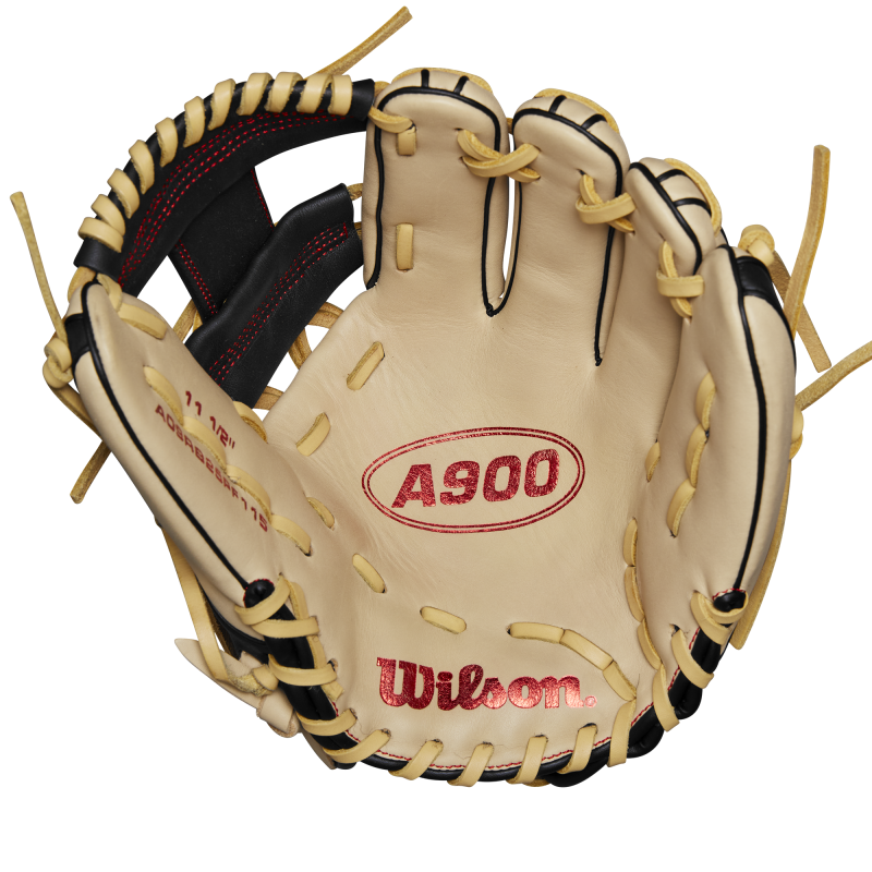 WBW102570 Wilson A900® PF115 Pedroia Fit™ 11.5" Infield Youth Baseball Glove