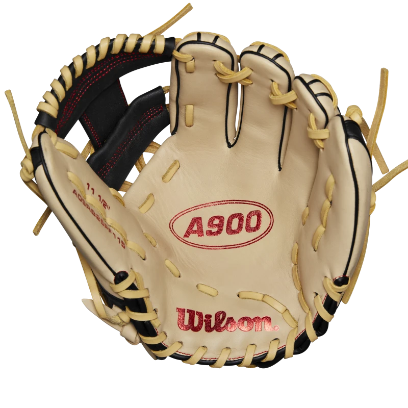 Wilson A900 PF115 Pedroia Fit 11.5 inch Infield Youth Baseball Glove