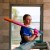Kij softballowy Easton Ghost OG Rainbow Sherbet Fastpitch -10