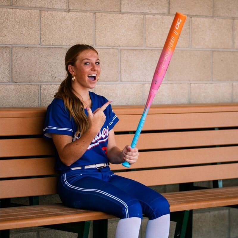 Kij softballowy Easton Ghost OG Rainbow Sherbet Fastpitch -10