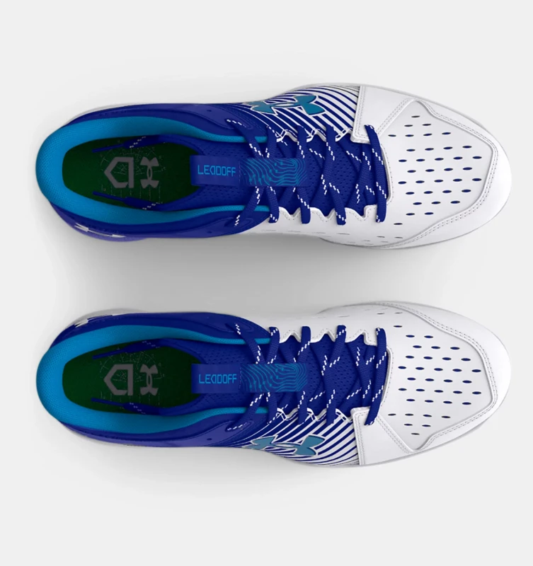 3025600-400 Under Armour Leadoff Youth Low RM JR Molded Baseball Cleat