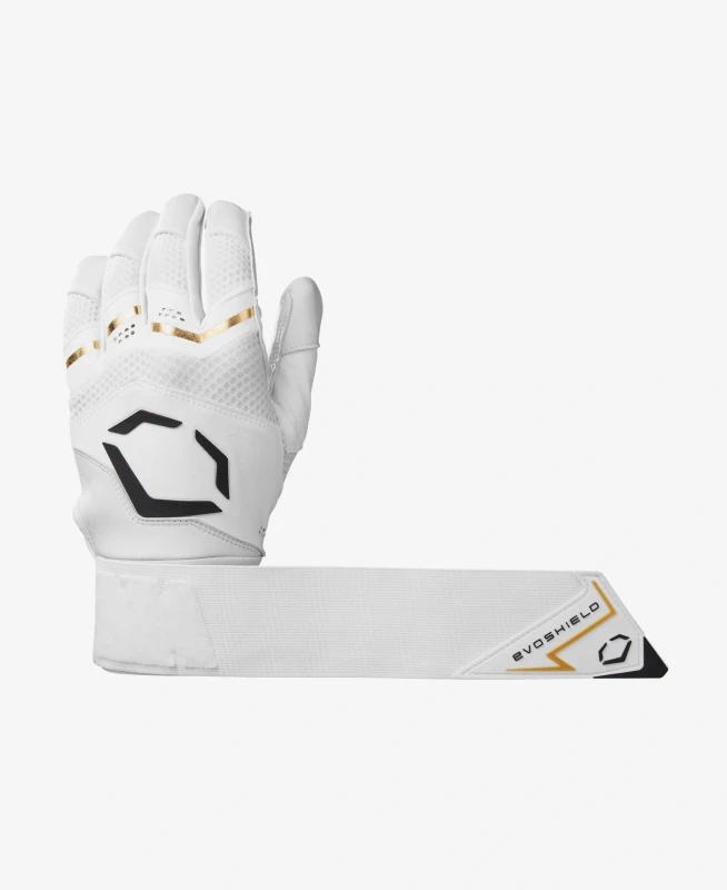 WB5766201 EvoShield Carbyne Youth Batting Gloves With Strap