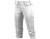 Dziewczęce spodnie softballowe Rawlings Semi-relaxed Białe