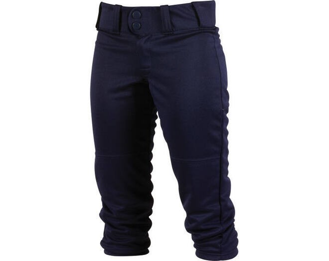 Dziewczęce spodnie softballowe Rawlings Semi-relaxed granatowe