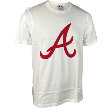 Męska koszulka Majestic Tunstall Tee White S Atlanta Braves