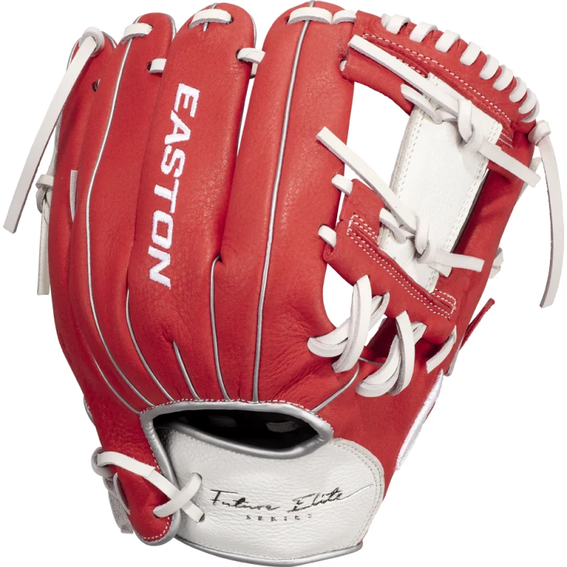 Easton Future Elite 11" Youth Baseball Glove Red