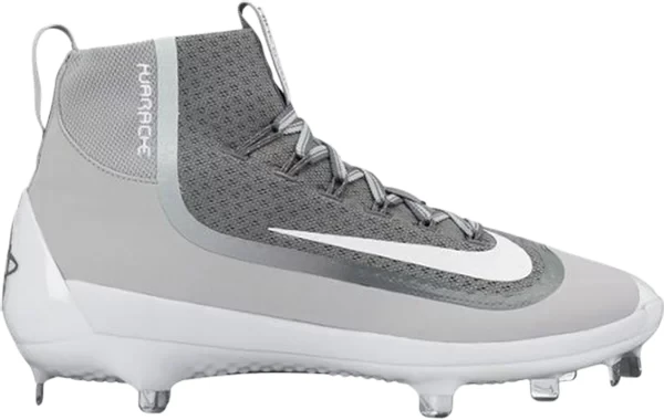 Nike Air Huarache 2kFilth Elite Men's Baseball Cleats Gray