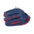 Grizzly S-Pro 12.5 inch Outfield Baseball Glove Navy with Red Laces