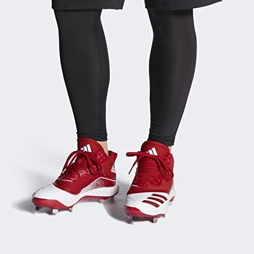 Męskie buty baseballowe Adidas Icon 5 Bounce Mid Red