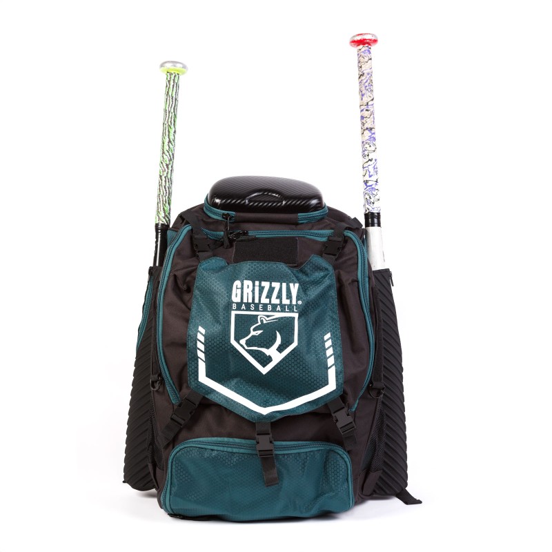 Plecak Grizzly Baseball Elite Backpack Green/Black