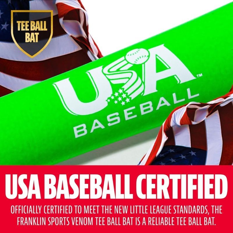 Franklin USA Venom 1000 Series USA Baseball T-Ball Bat (-10)