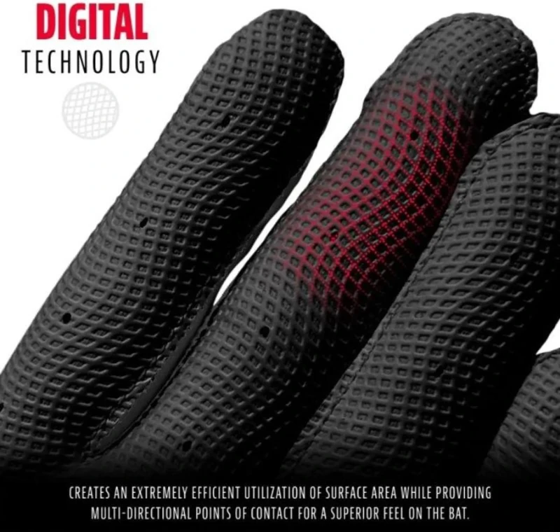 Franklin 2nd Skinz Drip Youth Baseball Batting Gloves