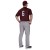Champro MVP Open Bottom Men Baseball Pant W/Braid White