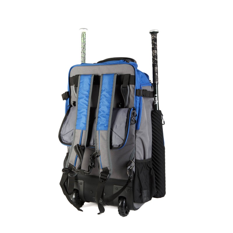 Grizzly Wheeled Catcher Baseball Backpack