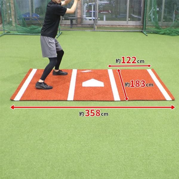 Baseballowa mata do treningu odbijania Field Force