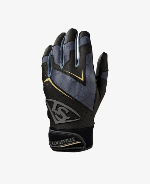 Louisville Slugger Genuine 2.0 Youth Batting Gloves Black